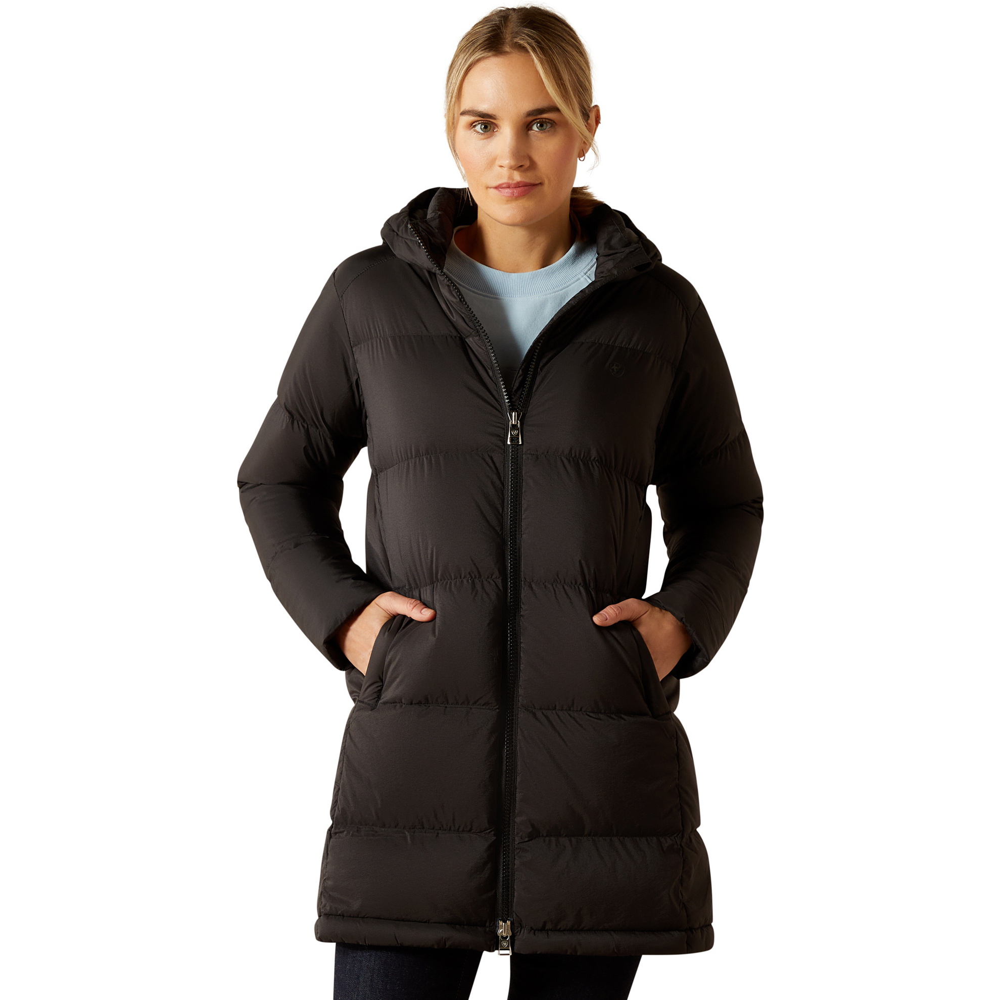 2025 Ariat Womens Ultrapuff Down Coat 10062378 - Black